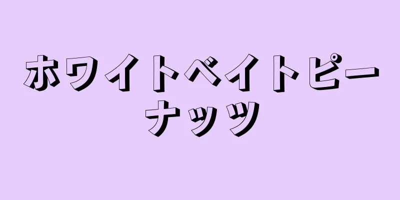 ホワイトベイトピーナッツ