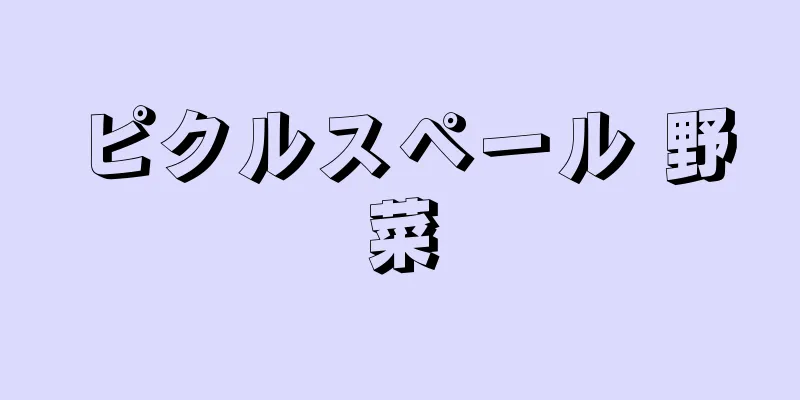 ピクルスペール 野菜