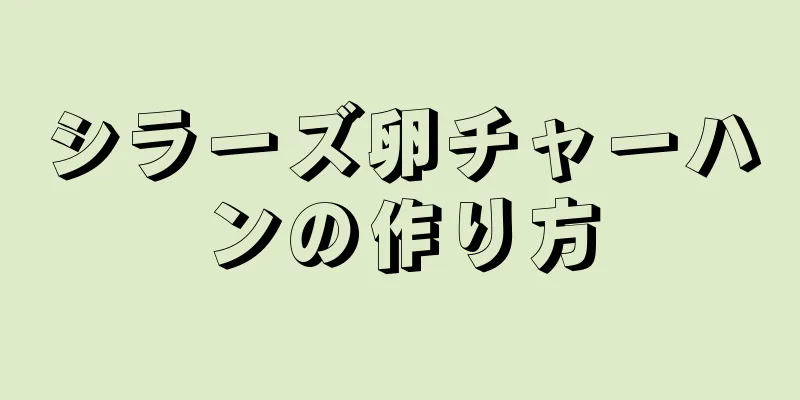 シラーズ卵チャーハンの作り方