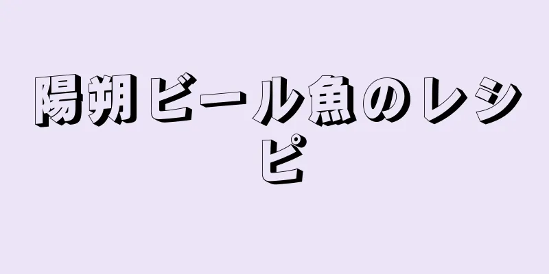 陽朔ビール魚のレシピ