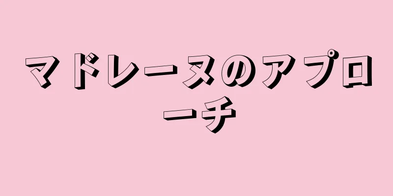 マドレーヌのアプローチ