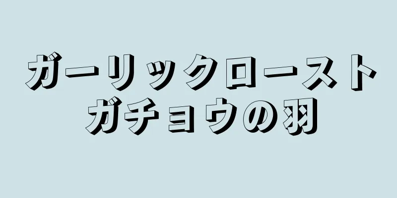 ガーリックローストガチョウの羽