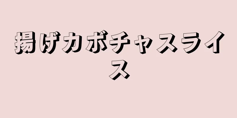 揚げカボチャスライス
