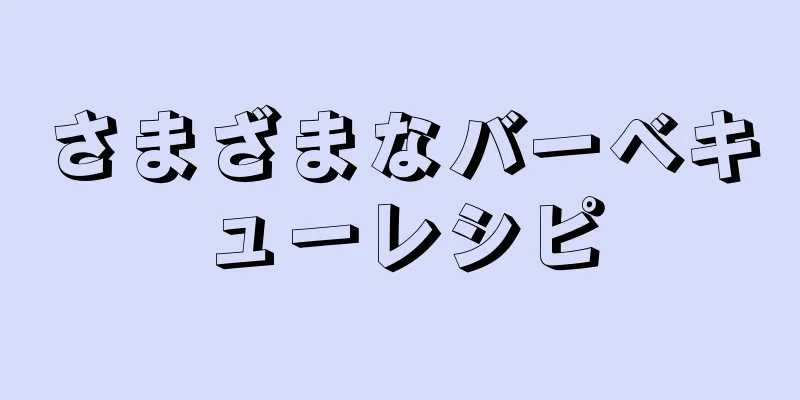 さまざまなバーベキューレシピ