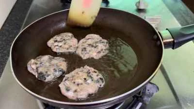 海藻、エビペースト、肉パテの作り方：8