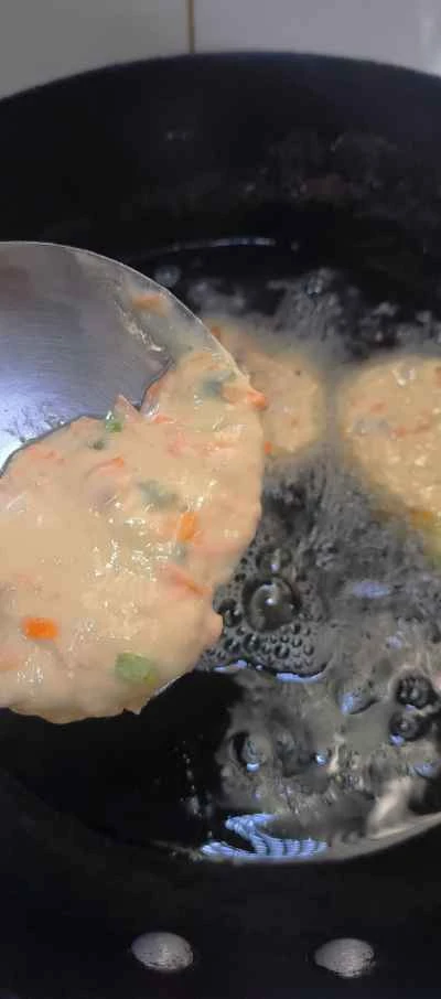 卵の泡を作る手順：7