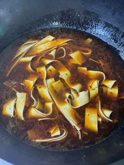 豚の腸と胃袋の煮込みの作り方：10