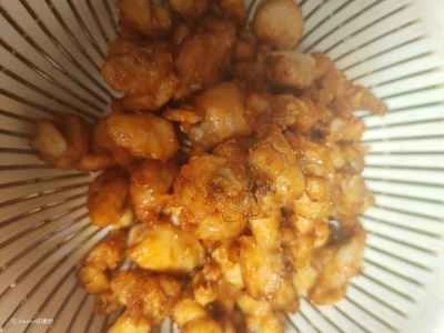 スパイシーな角切りチキンの作り方：7