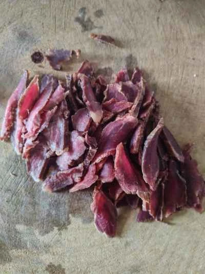 冬のたけのこと塩漬け牛肉の作り方：2