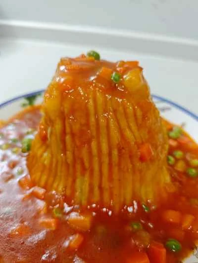 ボルケーノマッシュポテトのレシピ手順：10