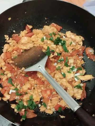 トマトと卵の炒め物のレシピ