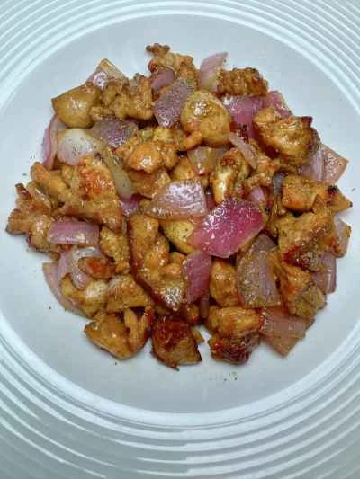 鶏もも肉と玉ねぎの炒め物の作り方：13