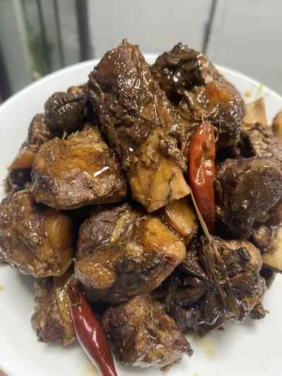 陝西省関中風豚カルビの煮込みレシピ