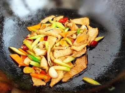 アスパラガスと肉の炒め物の作り方：11