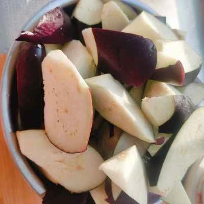 家庭風ナスのレシピ手順：3