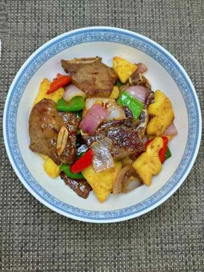 パイナップルショートリブの作り方：13