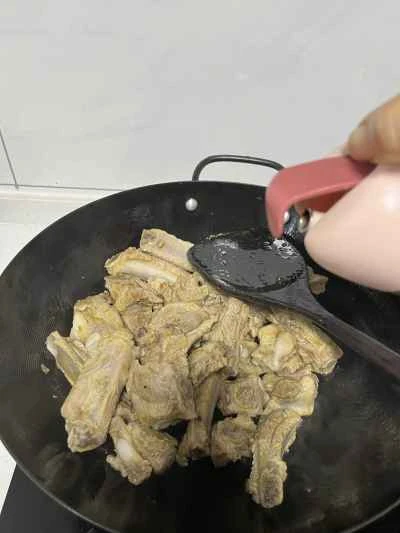 陝西省官中風煮豚スペアリブの作り方：5