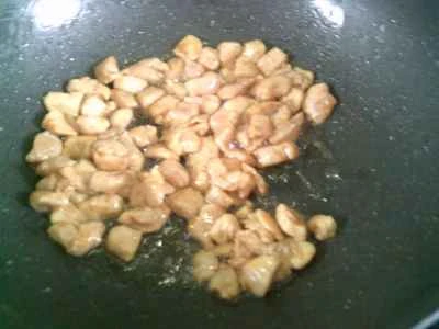 鶏胸肉とキュウリの炒め物の作り方：11