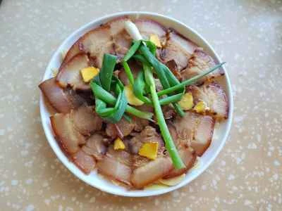 冬筍入り蒸し豚肉の作り方：7