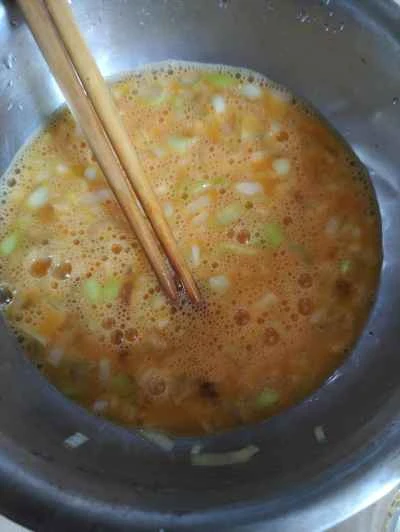 ピーマンと卵の炒め物の作り方：2