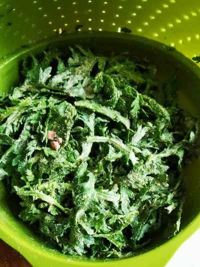 菊菜の食べ方2つの手順：8