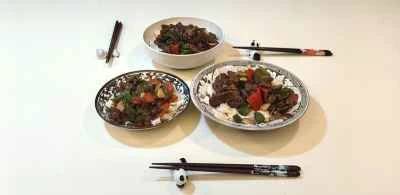 スパイシービーフヌードルの作り方：8