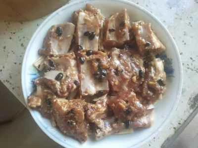 黒豆ソースのスペアリブ蒸し レシピ手順：7