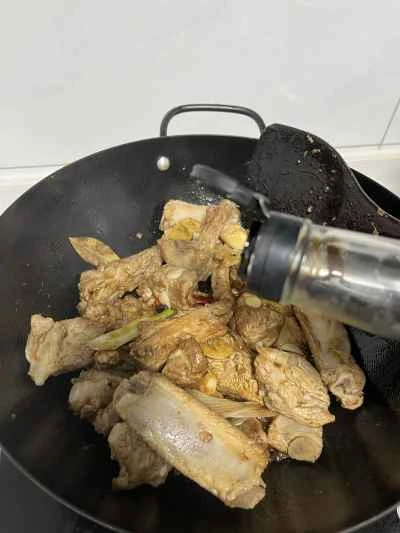 陝西省官中風煮豚スペアリブの作り方：8