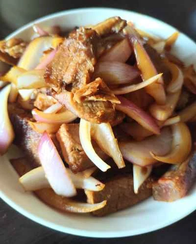 豚肉と玉ねぎの炒め物の作り方：8