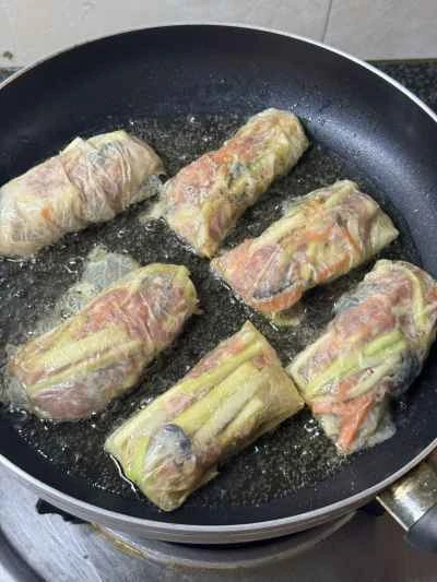 豆腐皮巻きの作り方：12