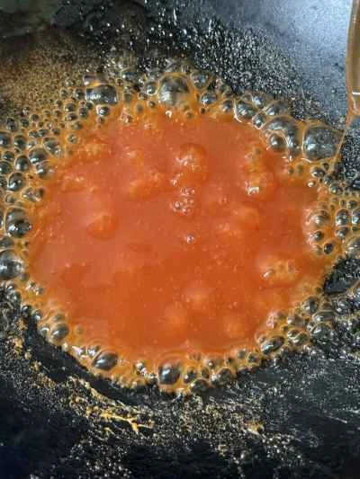 トマトソースの酢豚の作り方：5