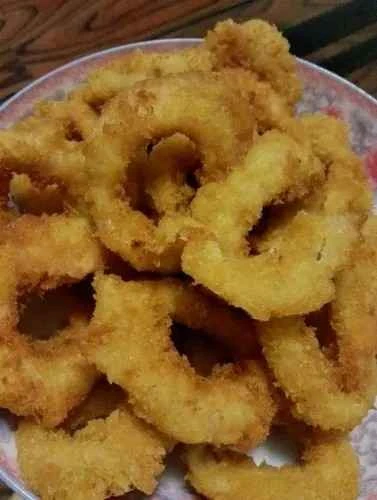 黄金イカリングの作り方：5