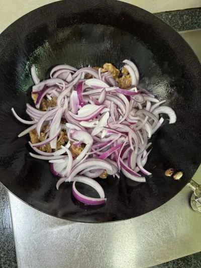 クミンと玉ねぎの牛肉炒めの作り方：6