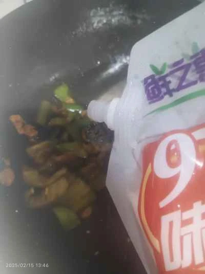 豚肉とピーマンの炒め物の作り方：7