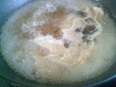 豆腐皮結びの煮込みポークチョップの作り方：7