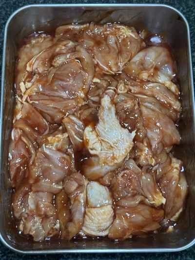 鶏もも肉のチャーシューの作り方：3