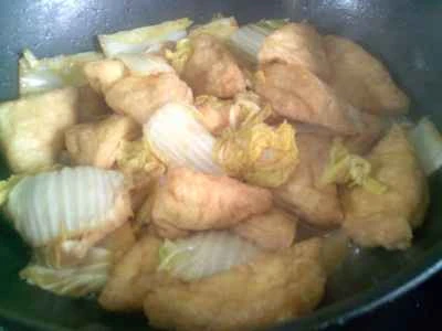 三角形の油で煮込んだベビーチンゲン菜の作り方：8