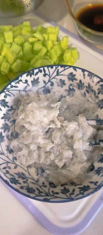 きゅうりとエビペーストの炒め物の作り方：3