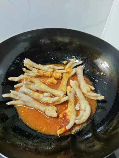 韓国風鶏足レシピの手順：6