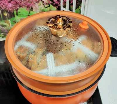 蒸し毛ガニのレシピ手順：2