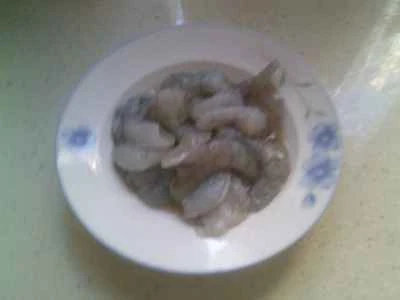 水たけのこの漬物とエビ炒めの作り方：7