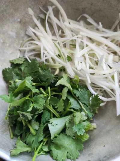 ネギ風味のマンダリンフィッシュの作り方：3