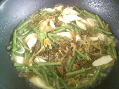 豆とたけのこの漬物の作り方：11