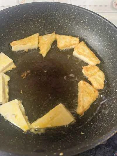 揚げ豆腐の作り方：3