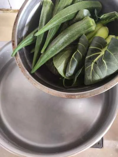 里芋と春雨入り蒸し豚肉の作り方：6