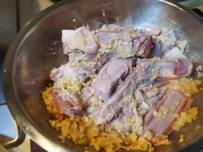 ネギ風味のローストラムチョップの作り方：9