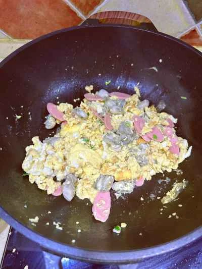 牡蠣オムレツのレシピ手順：6