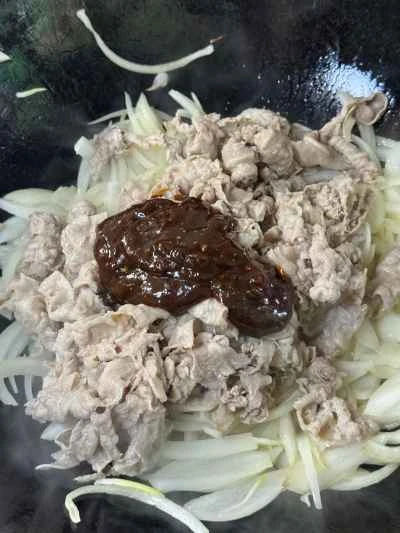 牛肉と玉ねぎの炒め物の作り方：7