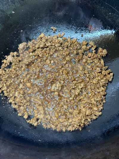 ひき肉と卵の煮込みの作り方：7