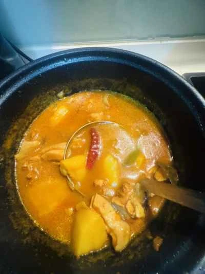 シンプルなカレーチキンのレシピ手順:7